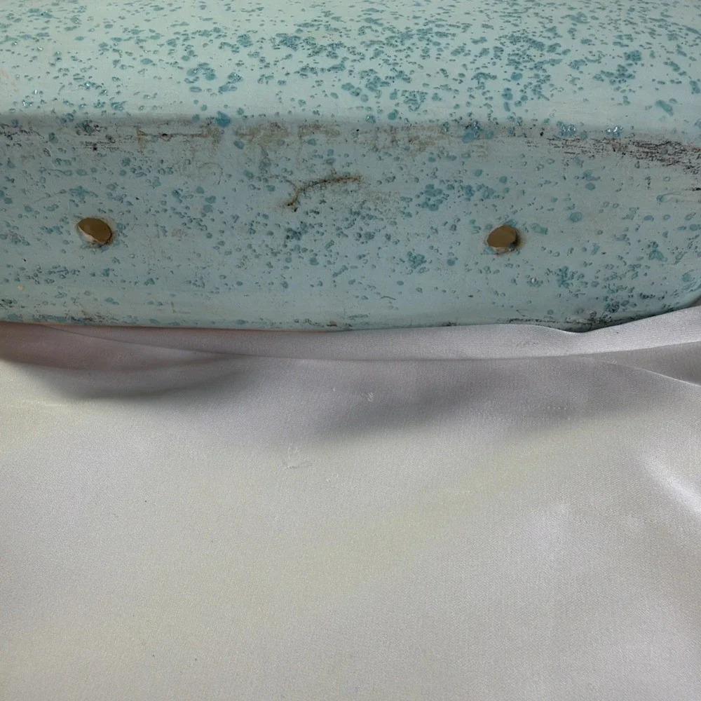 VTG Mid Century  Pottery Rectangle Pink Stones Trough Planter Southwestern‎